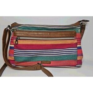 RELIC canvas Shoulder Crossbody Purse Bag Make Today Great